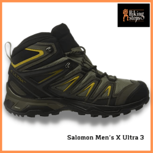 Salomon Men’s X Ultra 3 Mid Gore-Tex Hiking Boots