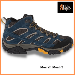 Merrell Men’s Moab 2 Mid Waterproof Hiking Boots