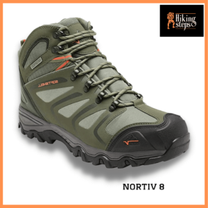 NORTIV 8 Men’s Ankle-High Waterproof Hiking Boots