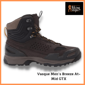 Vasque Men’s Breeze At-Mid GTX Gore-Tex Waterproof Hiking Boots